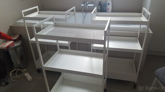 IKEA vozík bílý 3x - 2