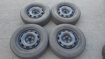 80% zimní kola 15" 5x100 Octavia 1, Golf 4, Leon, A3 - 2