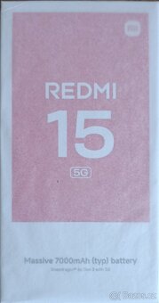 Xiaomi Redmi 15 5G Midnigh Black
4GB RAM 128GB R - 2