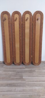 Retro předsíňový věšák s policí - 2