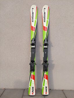 Lyže ELAN RACE, 130 cm + lyžáky NORDICA - 2