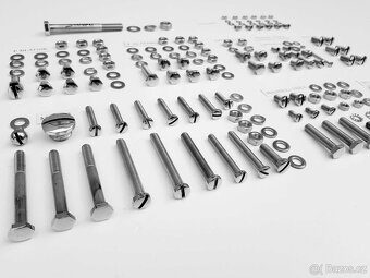 kompletná sada šroubu jawa 550,555 - 2
