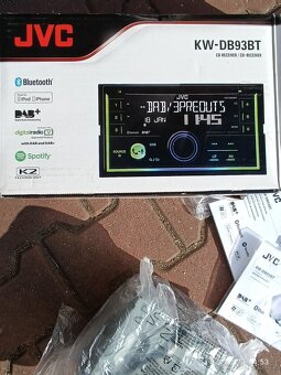autorádio JVC  KW-863BT, nové - 2