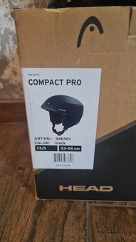 Lyžařská helma Head COMPACT PRO black - 2
