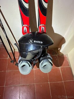 Detska sada lyze, boty, hulky, helma - 2