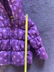 Fialová bundička Pidilidi, vel. 92 - 2