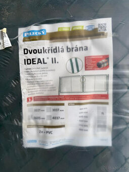Dvoukřídlá brána IDEAL II nová - 2