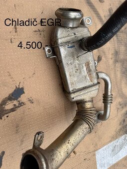 Díly z motoru 2.3 Iveco - 2