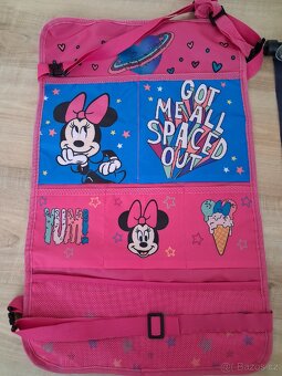 Prodám zánovní kapsář Minnie do auta a stínítko - 2