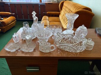 Broušené sklo - různé druhy - 2