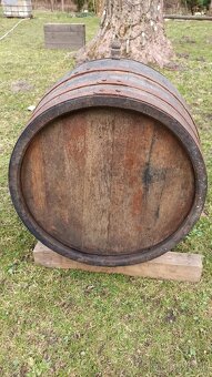 Dřevěný sud - moruše - 2