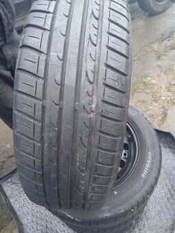 Plechové disky 5x100 R15 ET43 Škoda Roomster,Fabia 2 - 2