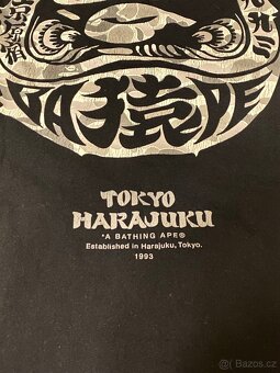 BAPE EXCLUSIVE HARAJUKU DARUMA LONG SLEEVE TEE - 2