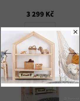 Dřevěný regál Elis Design - 2