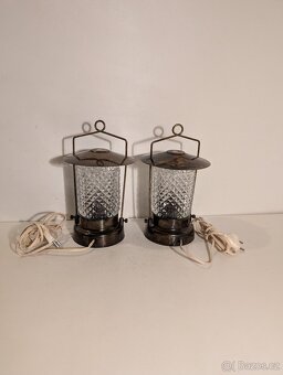 2x funkcionalistická lampička, lampa, Lidokov, pár - 2