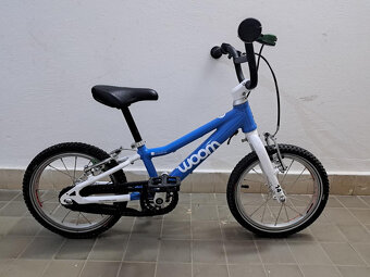 Dětské kolo Woom 2 (14") - modré - 2