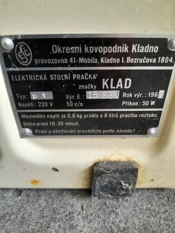 Bubnova pracka klad - 2