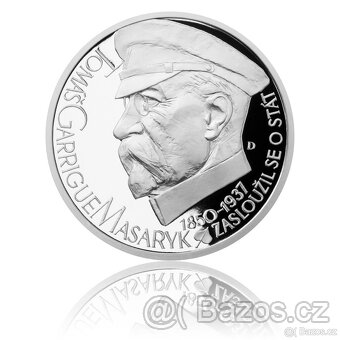 Koupím tuto medaili - T. G. Masaryk proof - 2