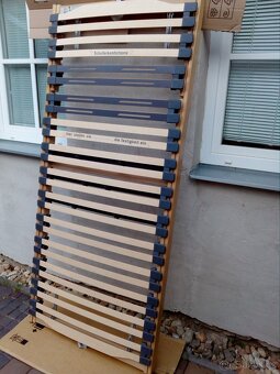 Prodám lamelový polohovatelný postelový rošt optima - 2