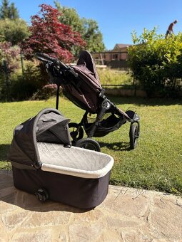 kočárek BabyJogger CITY ELITE 2 set 2v1 – černý (Opulent Bla - 2