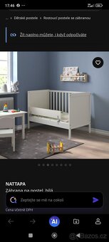 Zábrana na postel Ikea - 2