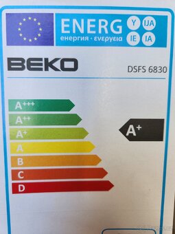 Prodám zachovalou myčku Beko šíře 45cm - 2