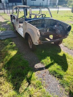 Trabant 601 po vyvaření - 2