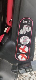 Autosedačka 15-36kg - 2