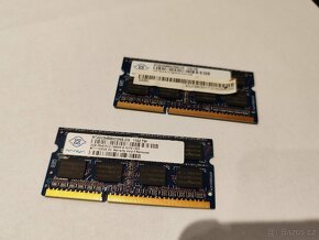RAMKY paměti DDR3, SODIMM, Ram do notebooku 2x2GB - 2