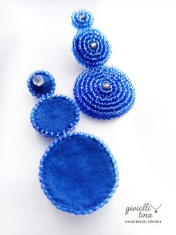 Náušnice Modrý Oceán - 2