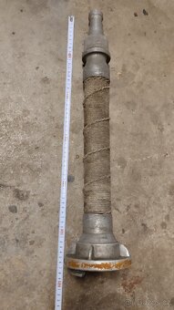 Hasičská proudnice hliník s B spojkou a opletem - 2