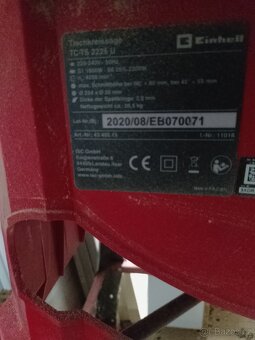 Stolní kotoučová pila+odsávání - 2