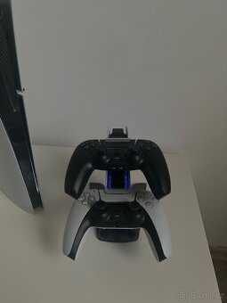 PlayStation 5 Fortnite edition + 2 originální ovladače + nab - 2