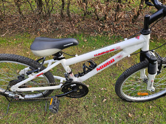 Rychlejší 20" dětské horské hliníkové kolo NORCO, rám 11" - 2