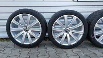 Alu kola 5x112 R19 r line vw Tiguan Letní pneu - 2
