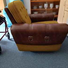 Křeslo na kolečkách 1ks - 2