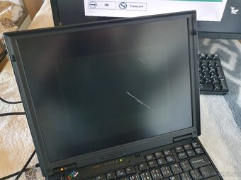 Polofunkční IBM ThinkPad 600E pro sběratele. (rok 1998) - 2