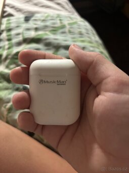 Bezdrátová sluchátka music man - 2