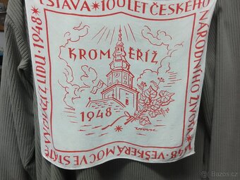 Textilní plaketa Kroměříže - 2