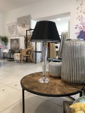 Stolní lampa Kufstein černý klobouk Preciosa - 2