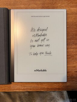reMarkable 2 + Marker + Book Folio obal – kompletní set - 2