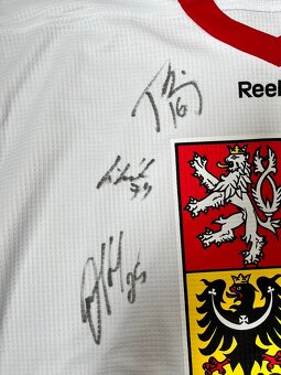 Podepsaný hokejový dres hráčů ČR z MS 2015 - 2