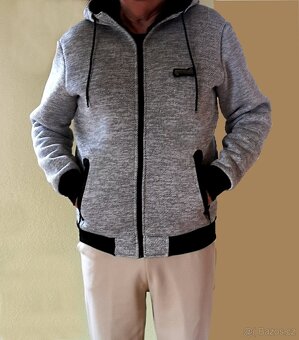 Pánská zimní mikina - 2