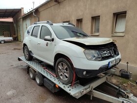 Dacia Duster 1.5 tdi r. 2018 Facelift bílá na díly - 2