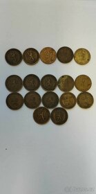mince 1 koruna ročník 1965,1966 - 2