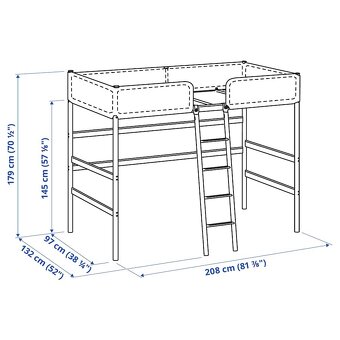 2x Postel Ikea TUFFING - 2