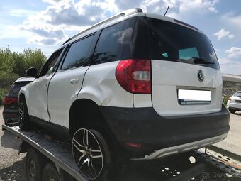 Škoda Yeti 2.0 TDI ŠTARTUJE, 4x4, 146tkm, PANO, 1.majiteľ - 2