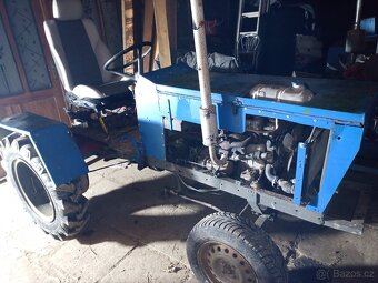 Malotraktor domácí výroby - 2