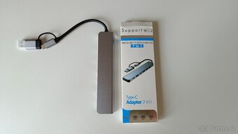 USB Hub (dokovací stanice) 7v1 - 2