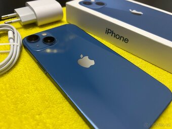 iPhone 13 128GB Modrý – Krásný stav, Face ID, sleva - 2